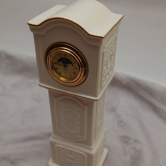 LENOX Patriarch Grandfather 8" Clock - Picture 3 of 9